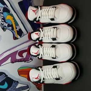 Air Jordan 4 Retro "Red Cement "